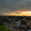 この街の夕日