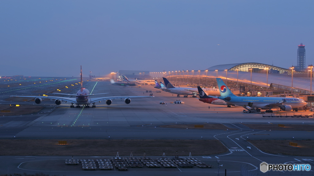 A380のある風景