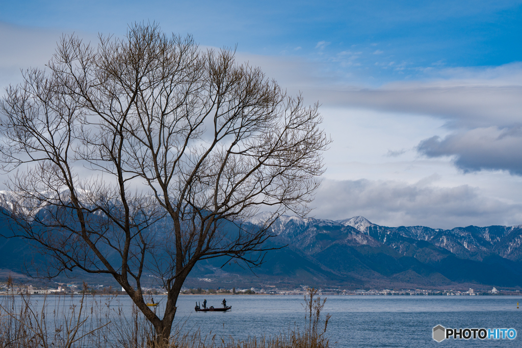 琵琶湖冬景色