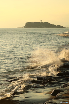 江の島・夕景