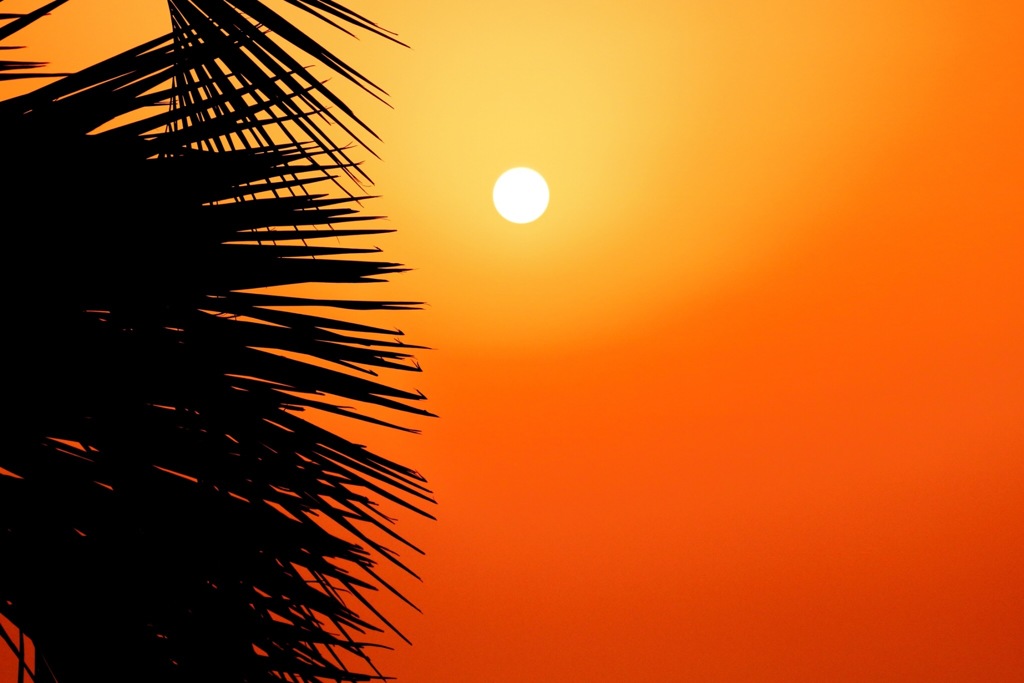 熱海の夕日