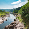 大分県中津市耶馬渓山国川