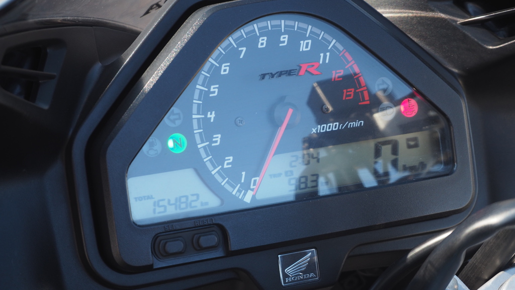2017年1月バイク初走り