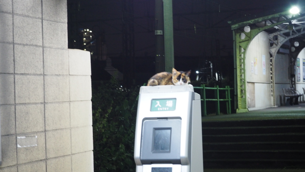 2016年9月扇町駅（夜）_1