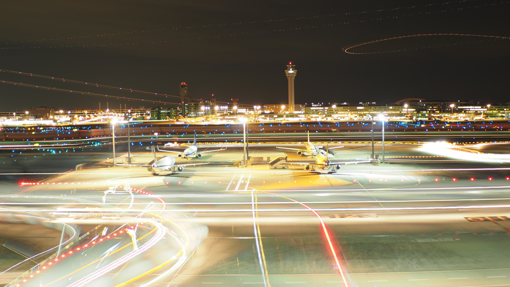 2017年3月羽田空港・夜間撮影練習_4