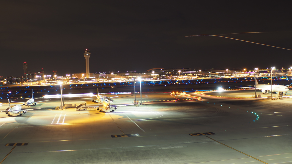 2017年3月羽田空港・夜間撮影練習_7