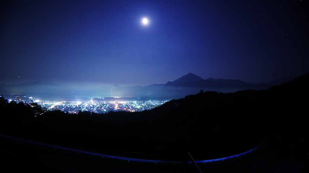 2017年5月秩父ミューズパーク・旅立ちの丘（夜景）_3