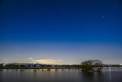 加古大池の夜