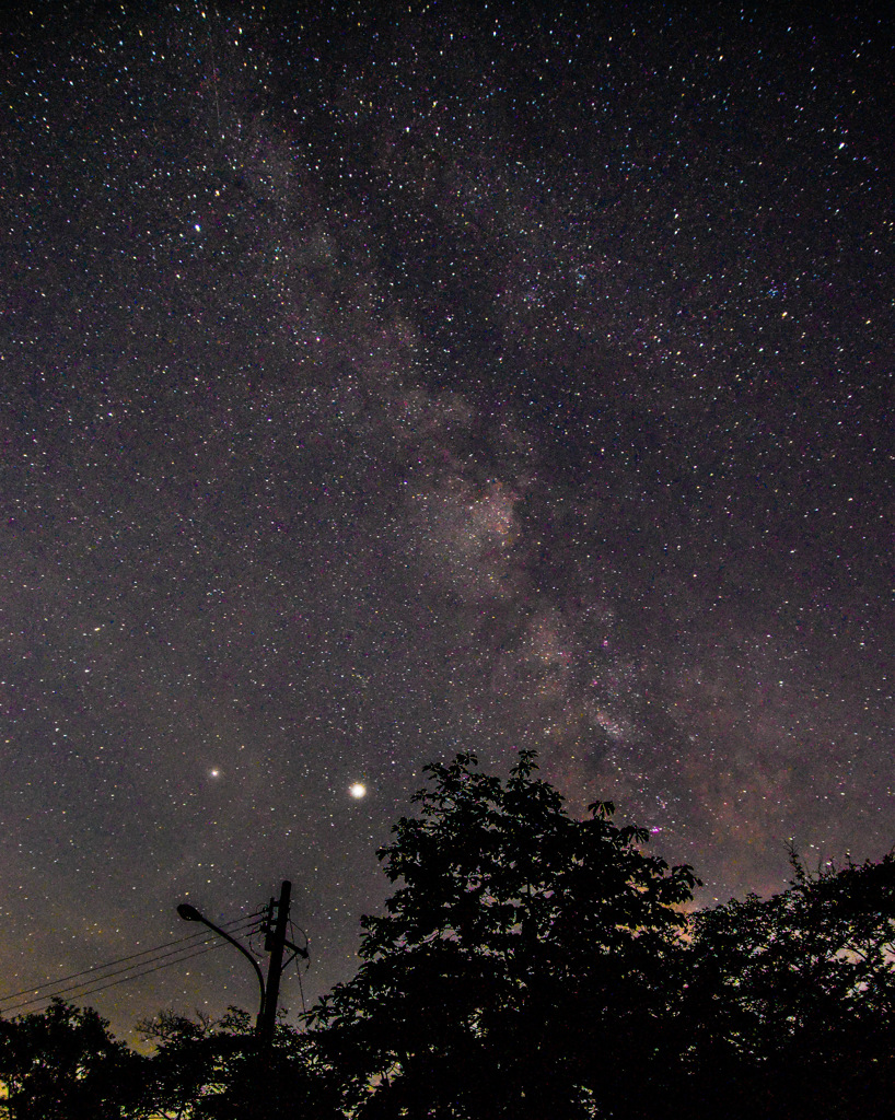 星空に魅せられて