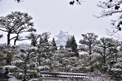 雪！姫路城7