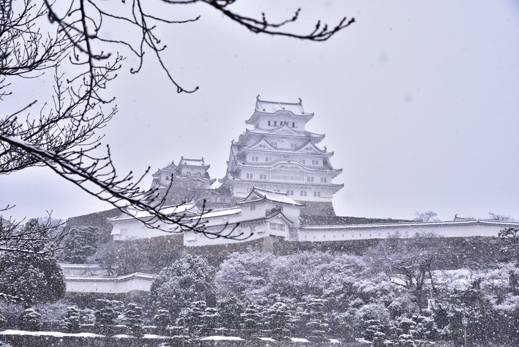 雪 姫路城2 By レオタン2 Id 写真共有サイト Photohito