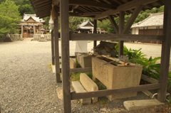 ある海に近い神社