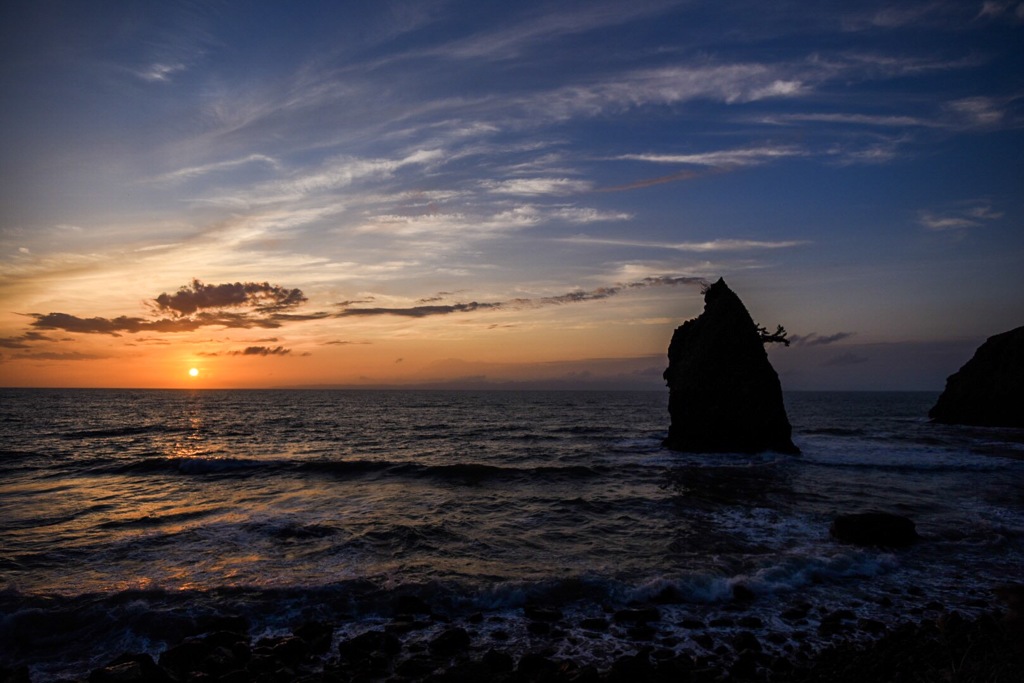 日本海夕日ライン