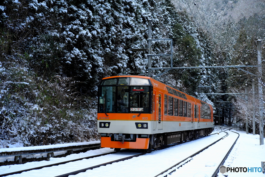 雪の鞍馬へ