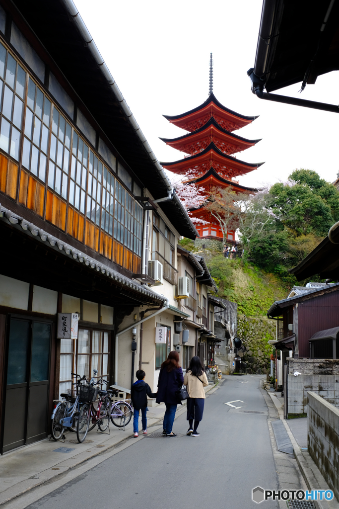 宮島 町屋通り