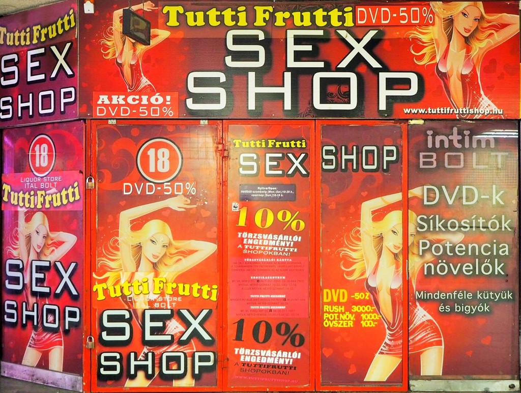 『今昔写真集異朝世俗部風俗編』Tutti Frutti SEX SHOP
