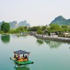 遇龍河竹筏漂流～中国 Yulong River bamboo rafting