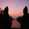 日は上り日は沈む、有難や～カンボジア Angkor Thom