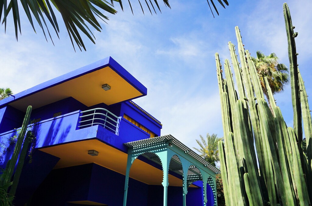 「マジョレル・ブルー」～マラケシュ Jardin Majorelle