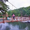 吊り橋～インドネシア  Suspension bridge