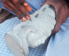 匠の技～インド Hindu sculptor 