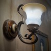 ゴヤの絵を照らす壁灯～中国 Wall lamp & Goya's picture