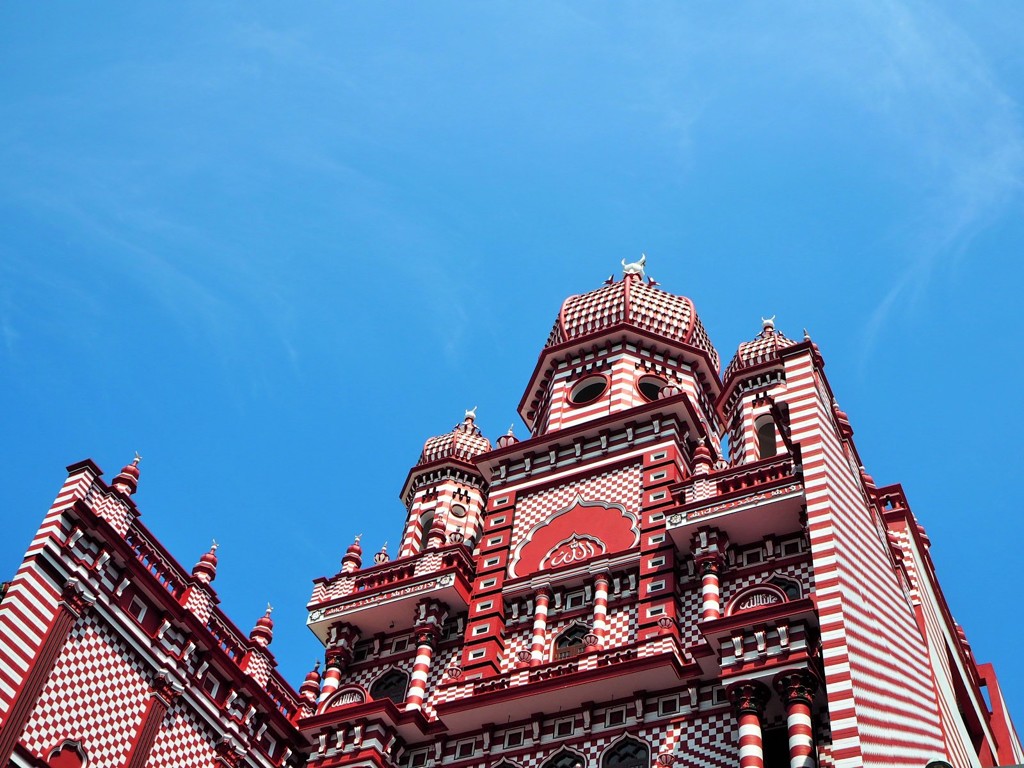 赤いモスク～スリランカ Red Mosque in Colombo