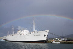 リマ川に架かる虹～ポルトガル  Rainbow,Lima river