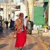 早朝の街角～インド Early morning in India