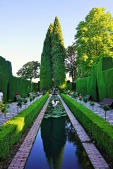 ヘネラリフェの「下の庭園」～スペイン Jardines Bajos