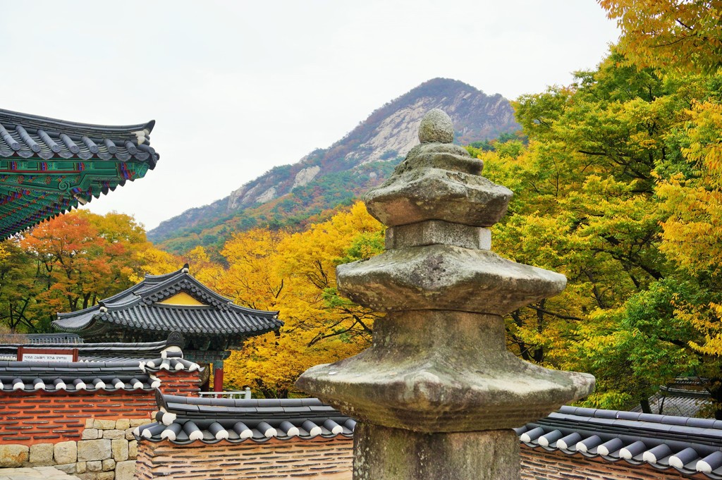 錦秋の東鶴寺～韓国 Donghaksa Autumn Leaves