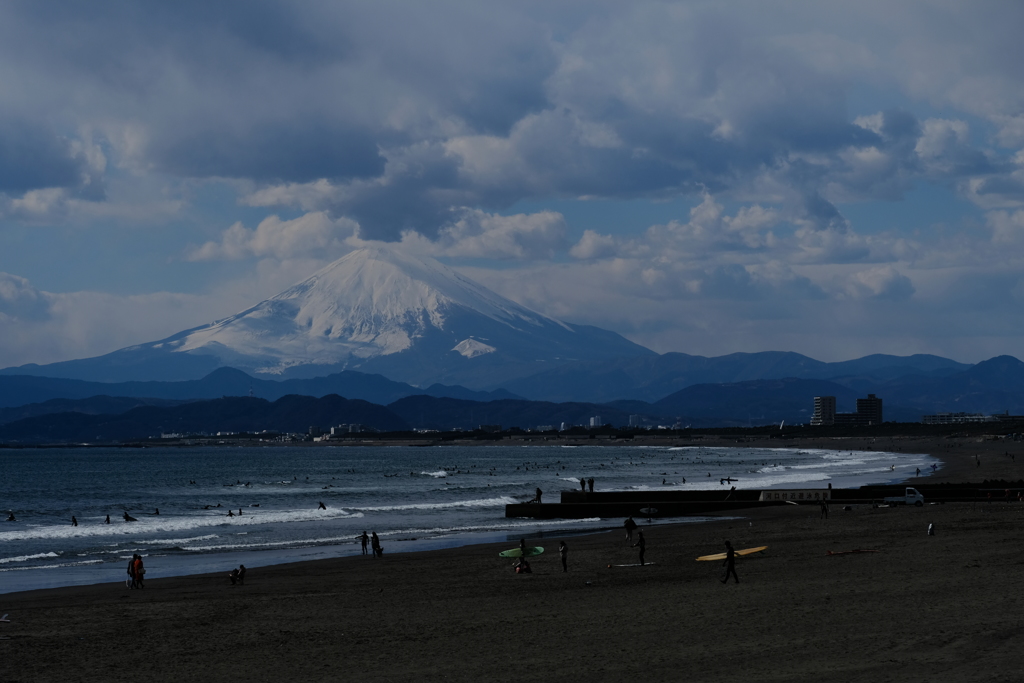 江ノ島からの富士山②
