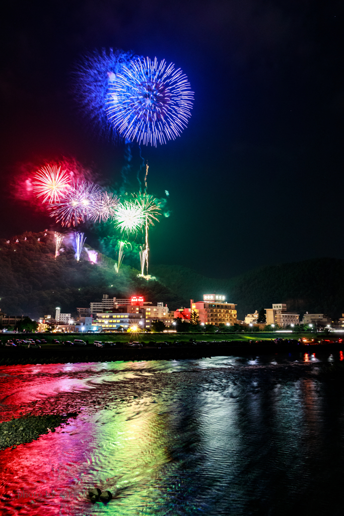 小さな温泉街の小さな夏