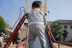 滑り台（登り）