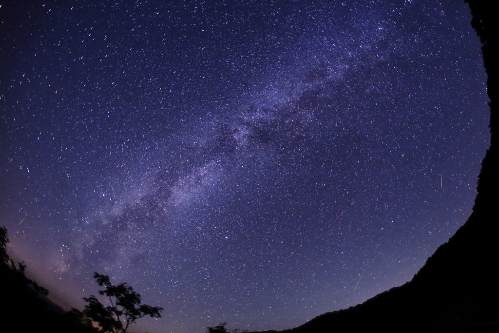 浄土平、流星群の夜