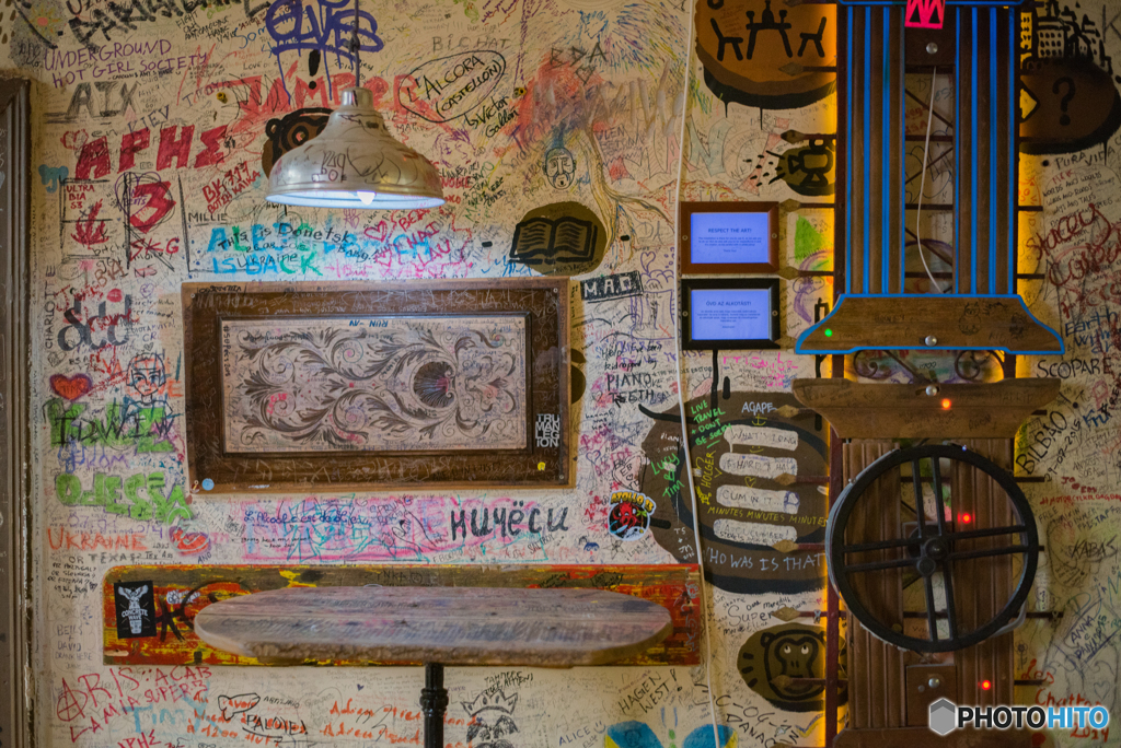 Wall of Szimpla Kert