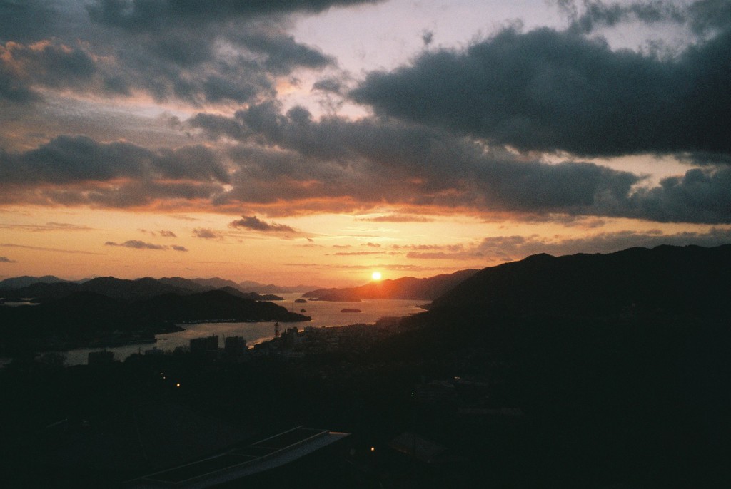2016年最後の夕日