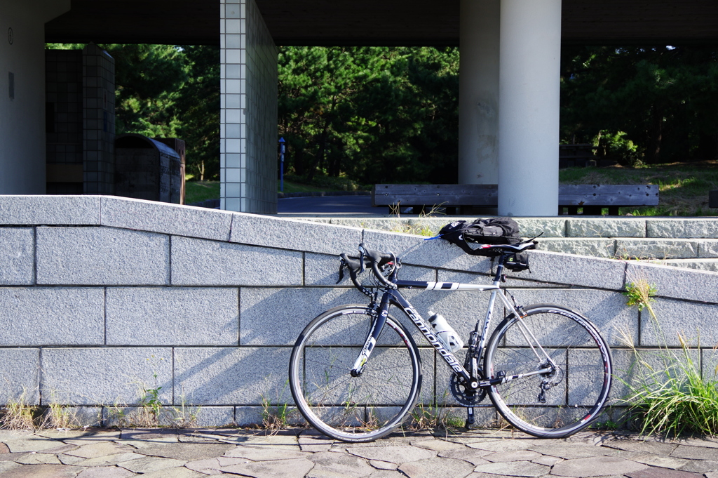 サイクリング 小休止