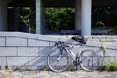 サイクリング 小休止