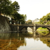 皇居 二重橋：正門石橋