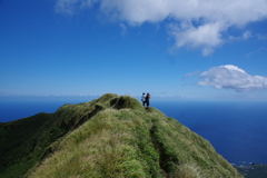 八丈富士 山頂から