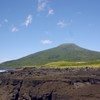 南原千枚岩からの八丈富士