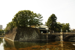 皇居 二重橋：正門石橋