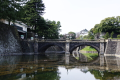皇居 二重橋：正門石橋