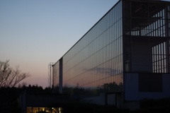 夕暮れ