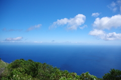 真っ青な太平洋