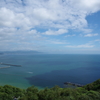 洲本城跡から海を臨む