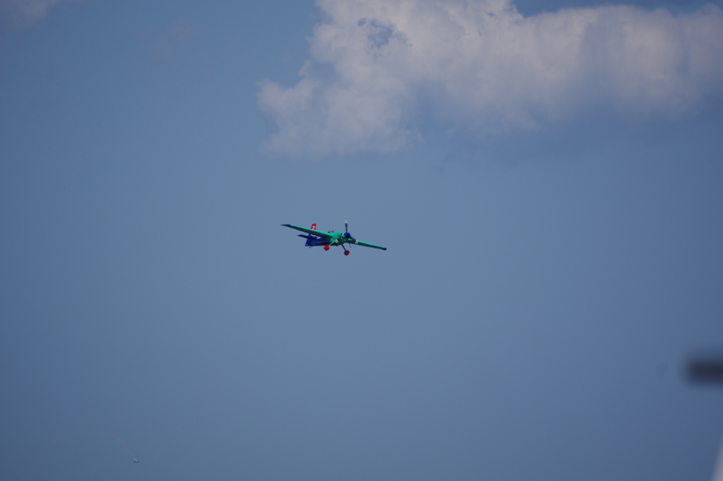 Redbull Air race Day1 test flight
