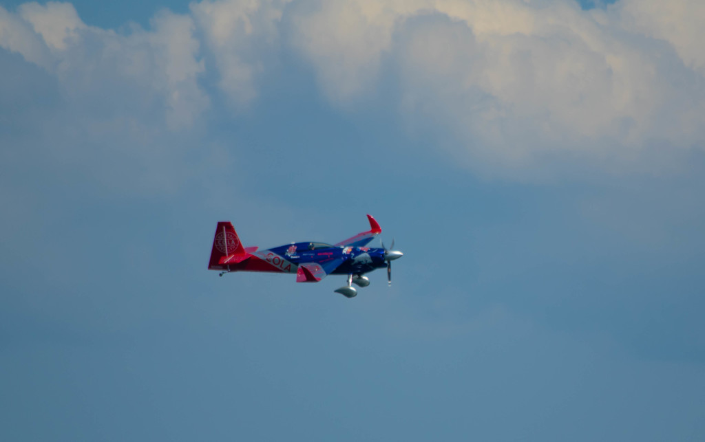 Redbull air race Day1 test flight