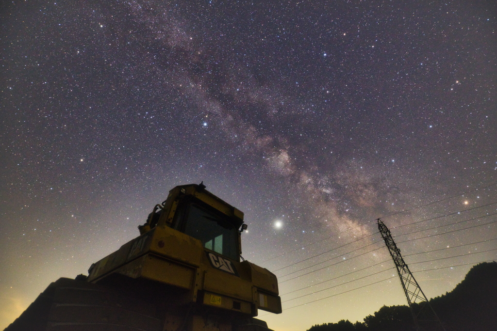 頭上の星々